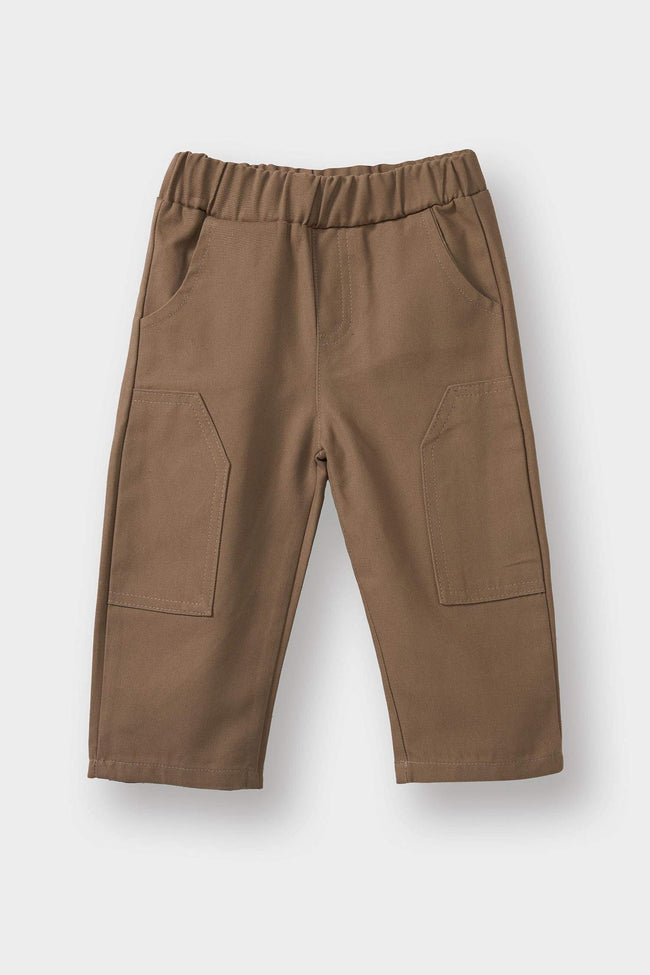 Baby Boy 2-Piece Set: Plaid Flannel Shirt and Pants Main Image