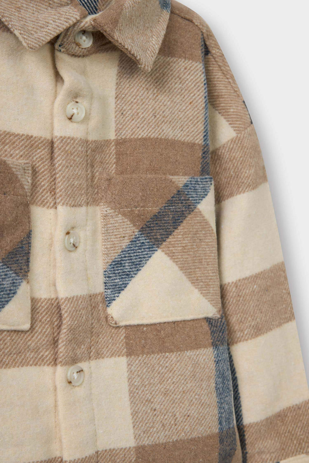 Baby Boy 2-Piece Set: Plaid Flannel Shirt and Pants