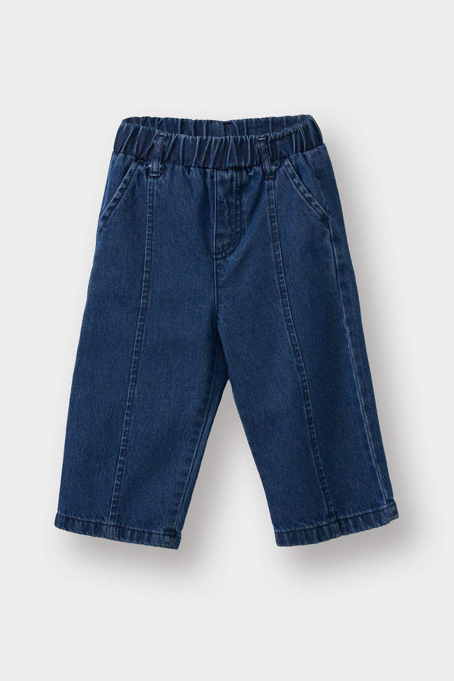 Baby Boy 2-Piece Set: Printed Sweatshirt and Jeans Main Image