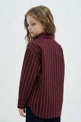 Girl Regular Fit Long Sleeve Shirt and T-shirt