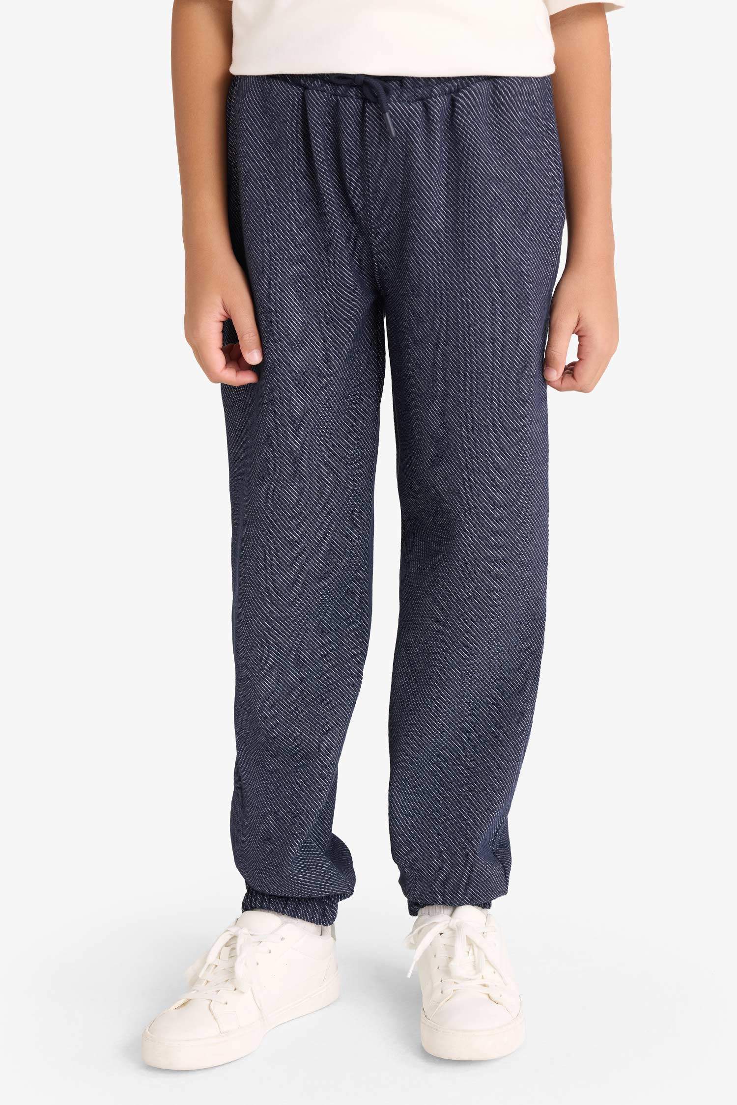 Boys Oversize Loose Fit Sweatpants with Elastic Waistband