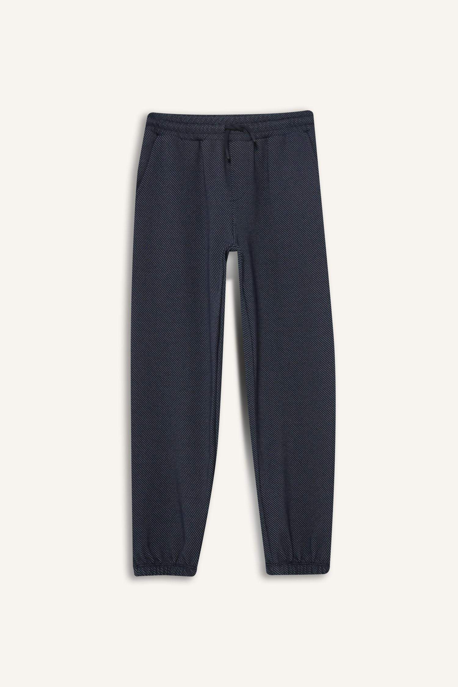 Boys Oversize Loose Fit Sweatpants with Elastic Waistband