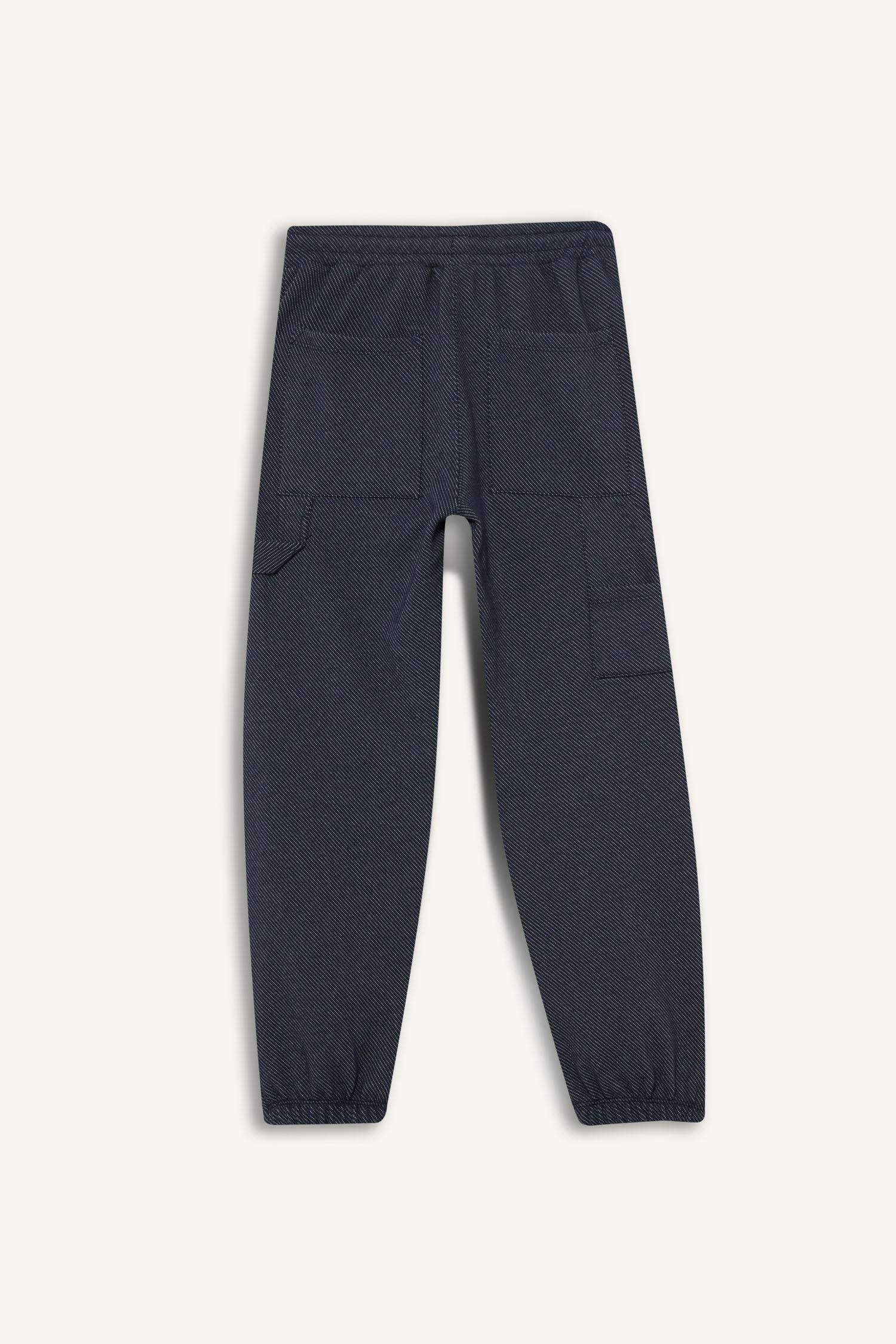 Boys Oversize Loose Fit Sweatpants with Elastic Waistband