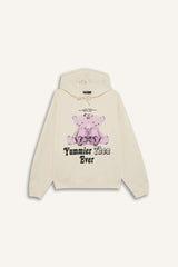 Oversize Wide Fit Hooded Printed KSweatshirt