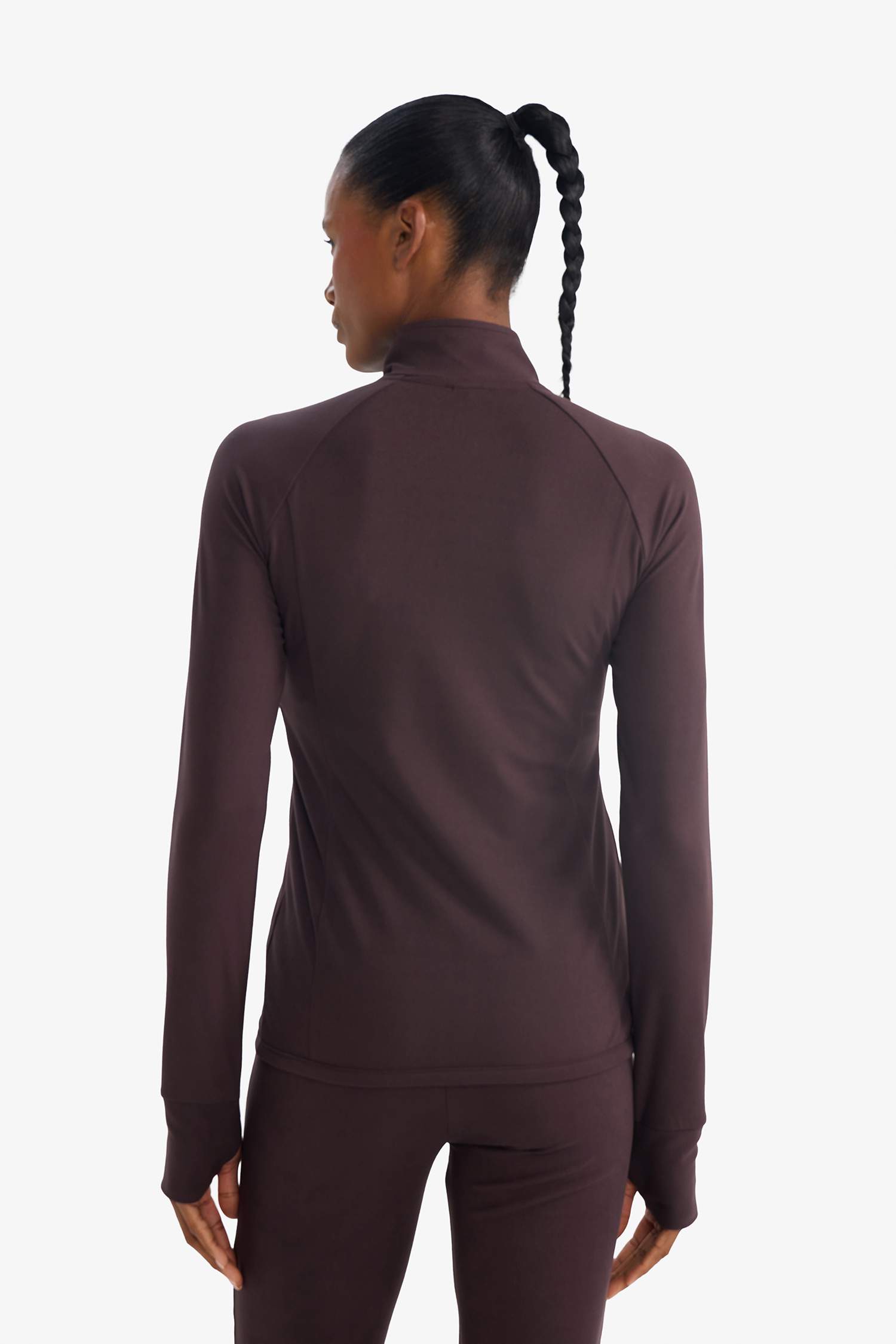 Slim Fit, Narrow Cut, High Collar, Soft Fleece Lined Cardigan