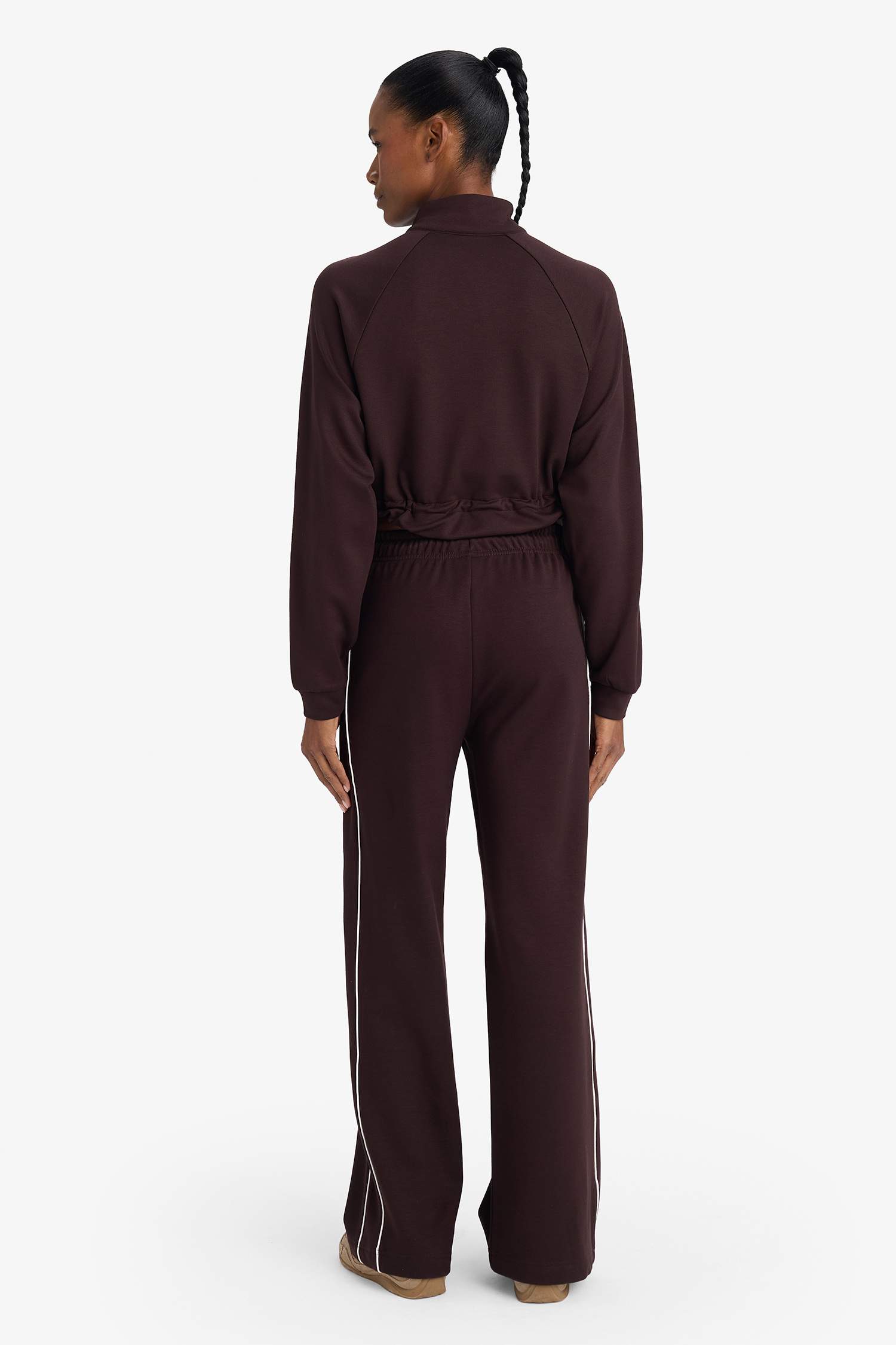 Wide Leg Pocketed Long Modal Athletic Pants