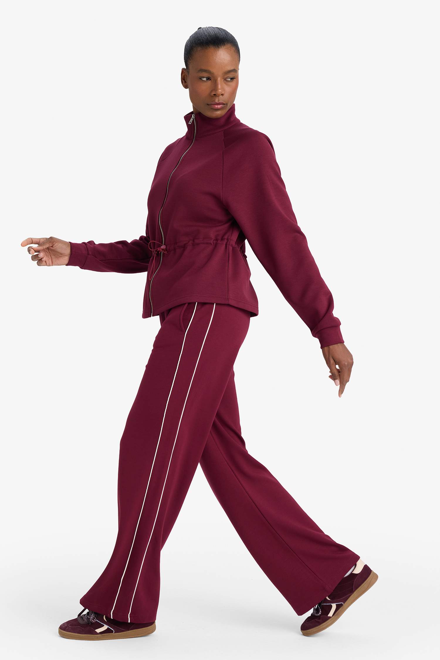 Wide Leg Pocketed Long Modal Athletic Pants