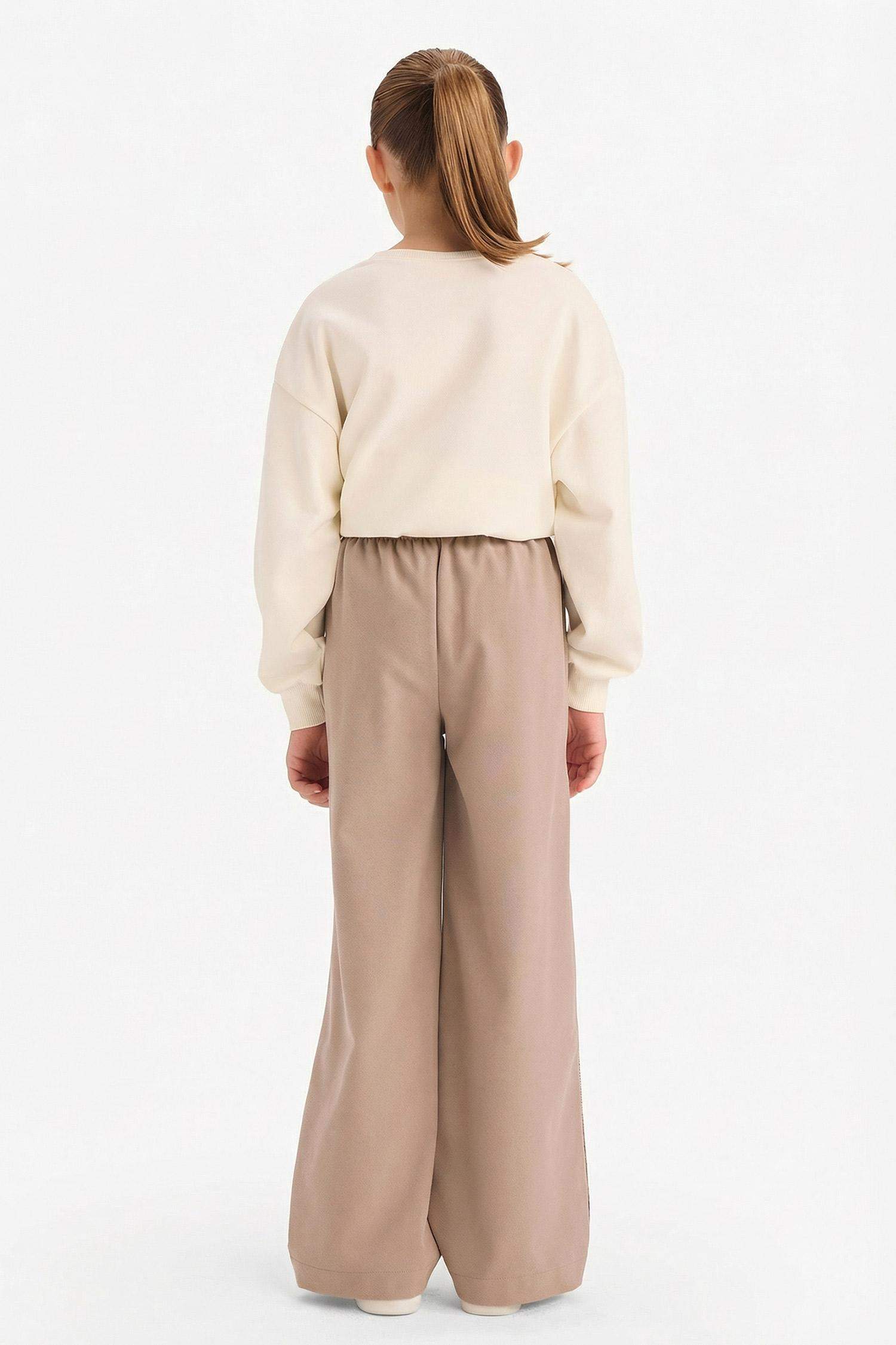 Girls Baggy Fit Oxford Pants