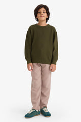 Boys Crew Neck Knitted Sweater