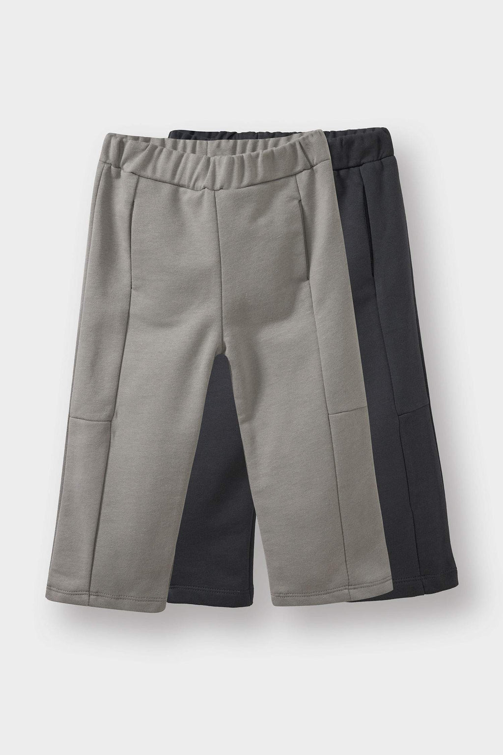 Baby Boy Sweatpants Set of 2 with Elastic Waistband