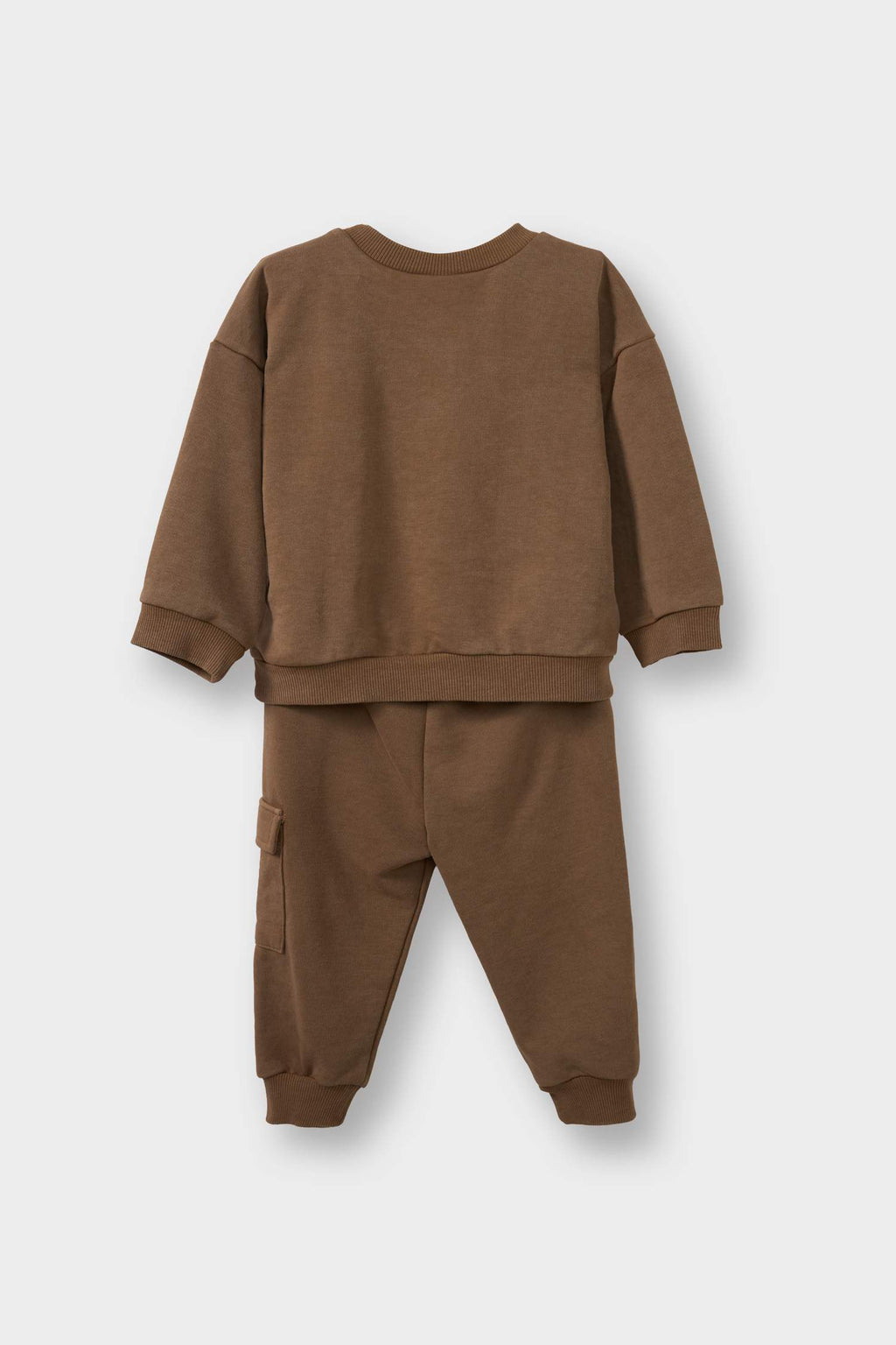 Baby Boy 2-Piece Set: Printed Sweatshirt and Sweatpants