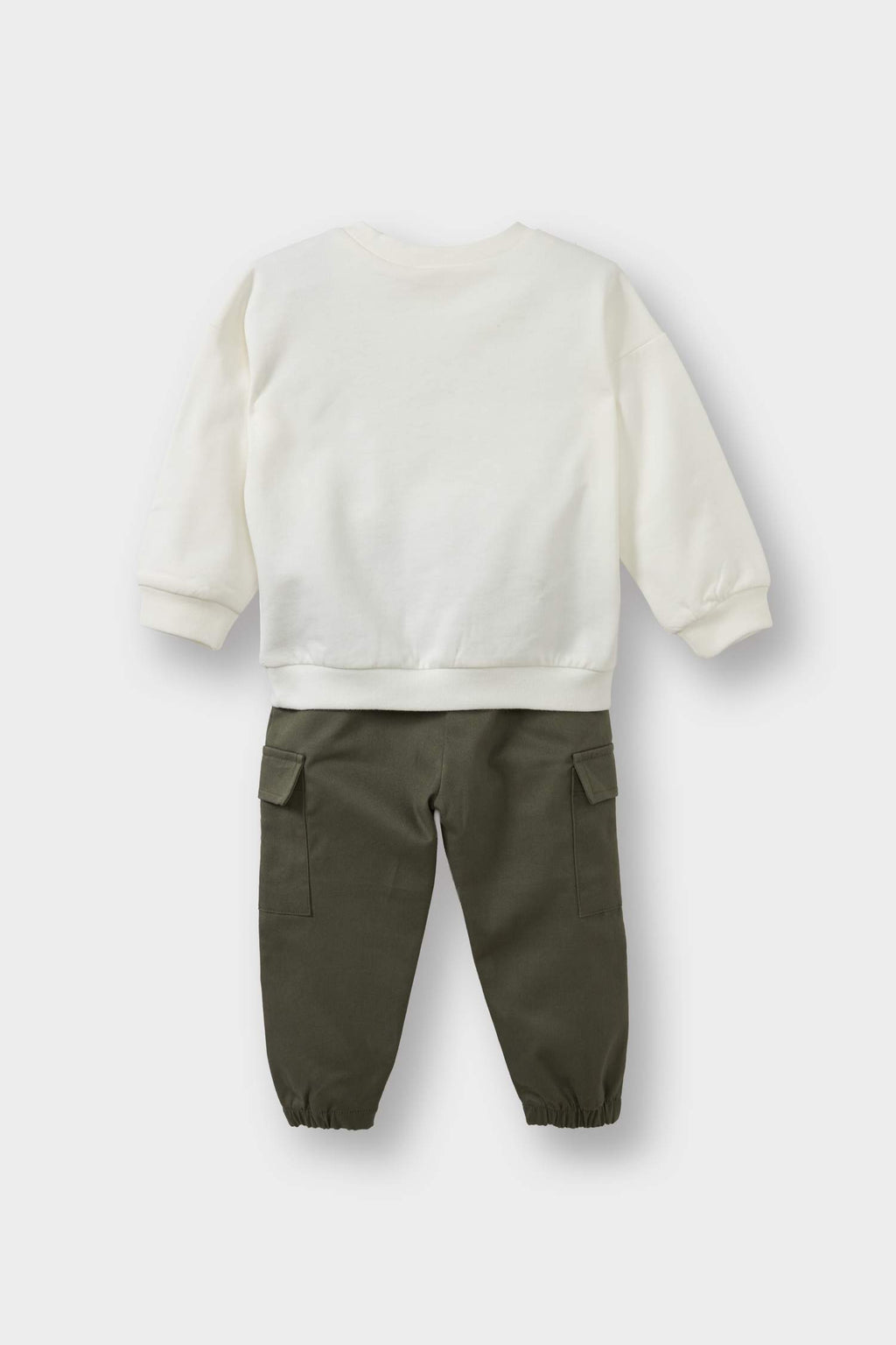 Baby Boy 2-Piece Set: Printed Sweatshirt and Pants