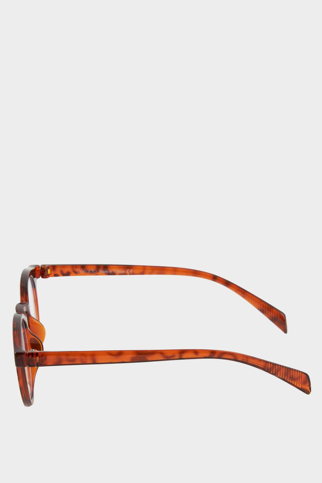 Womens Blue Lens Black Frame Glasses