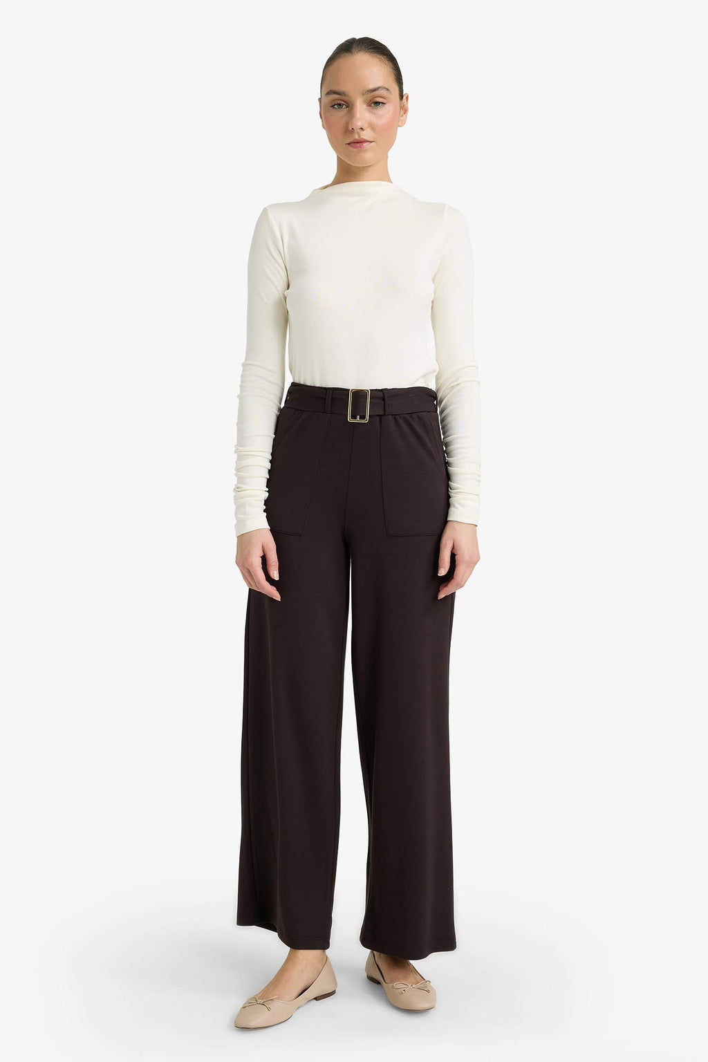 Wide Leg Trousers