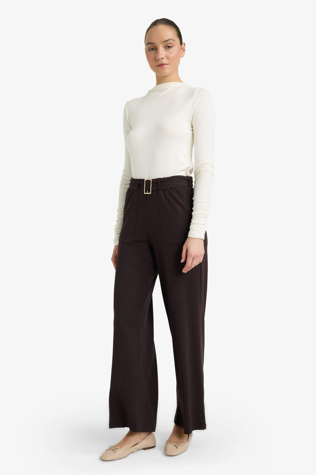 Wide Leg Trousers