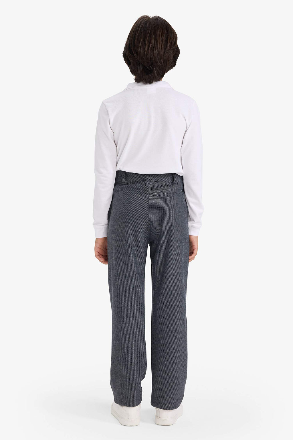 Boys Straight Leg Twill Pants