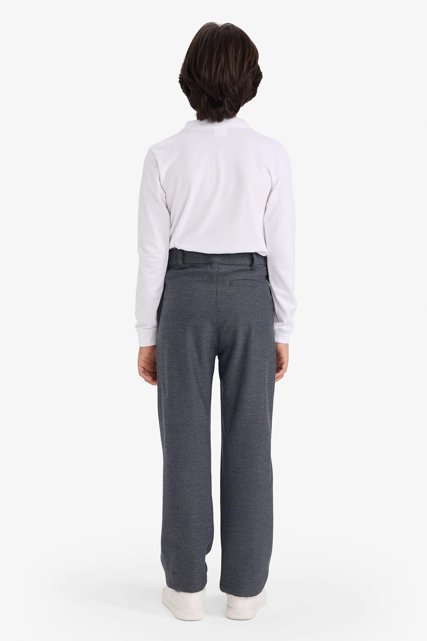 Boys Straight Leg Twill Pants