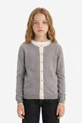 Girls Buttoned Cardigan