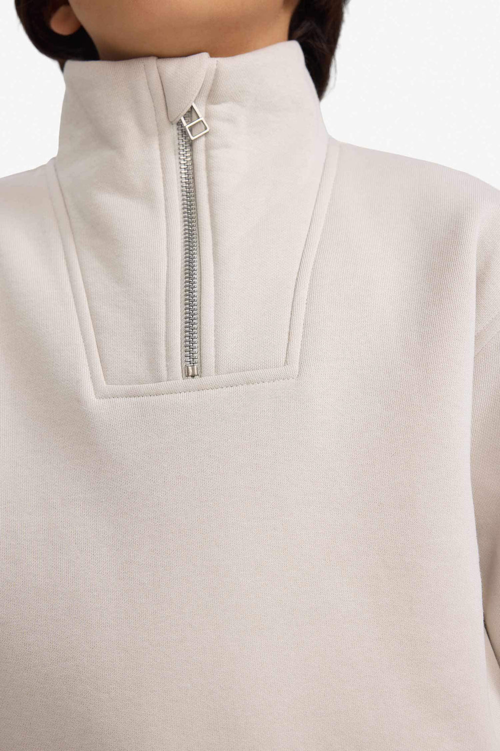 Boys Half-Zip Sweatshirt with Soft, Fleece Lining