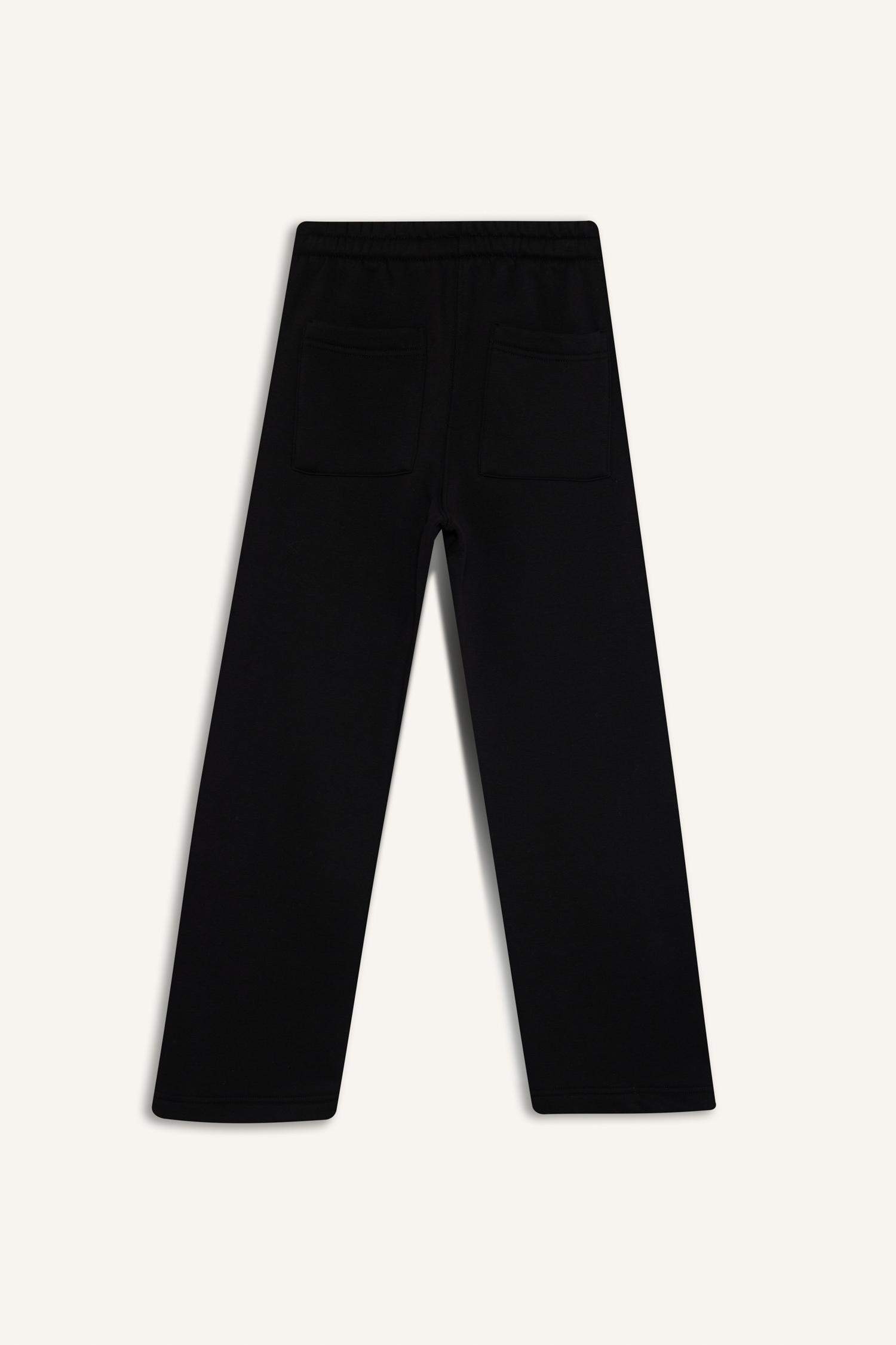 Boys Oversize Loose Fit Sweatpants with Elastic Waistband