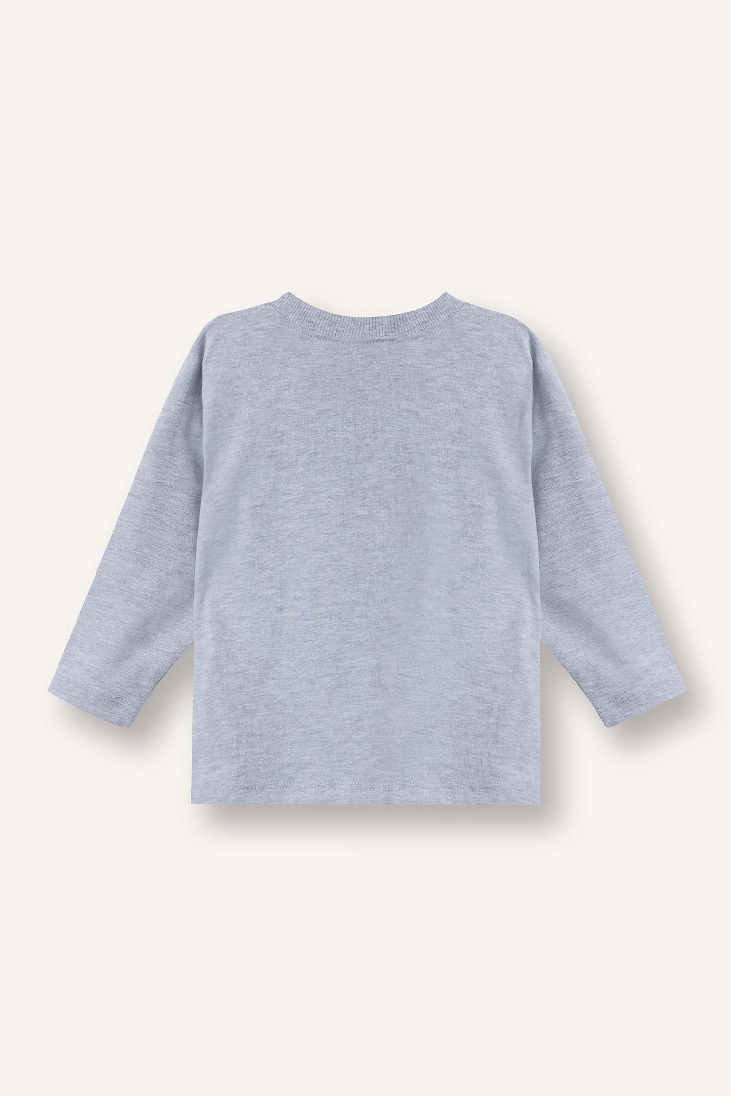 Oversize Printed 2-Pack Long-Sleeve T-Shirts For Baby Boys