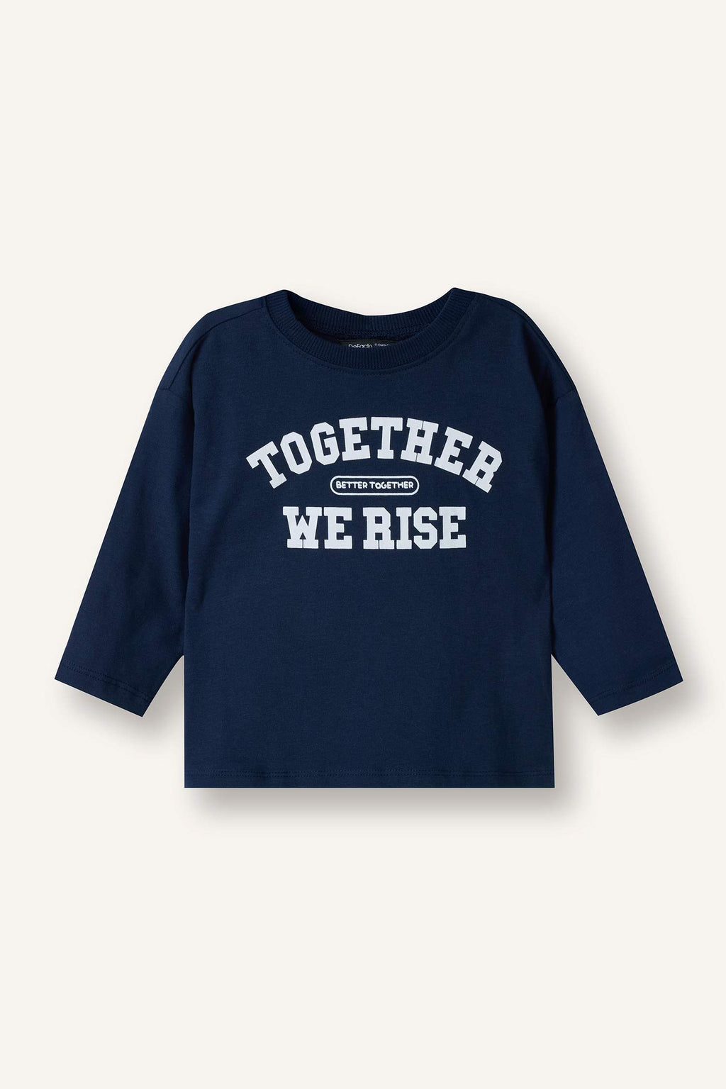 Oversize Printed 2-Pack Long-Sleeve T-Shirts For Baby Boys