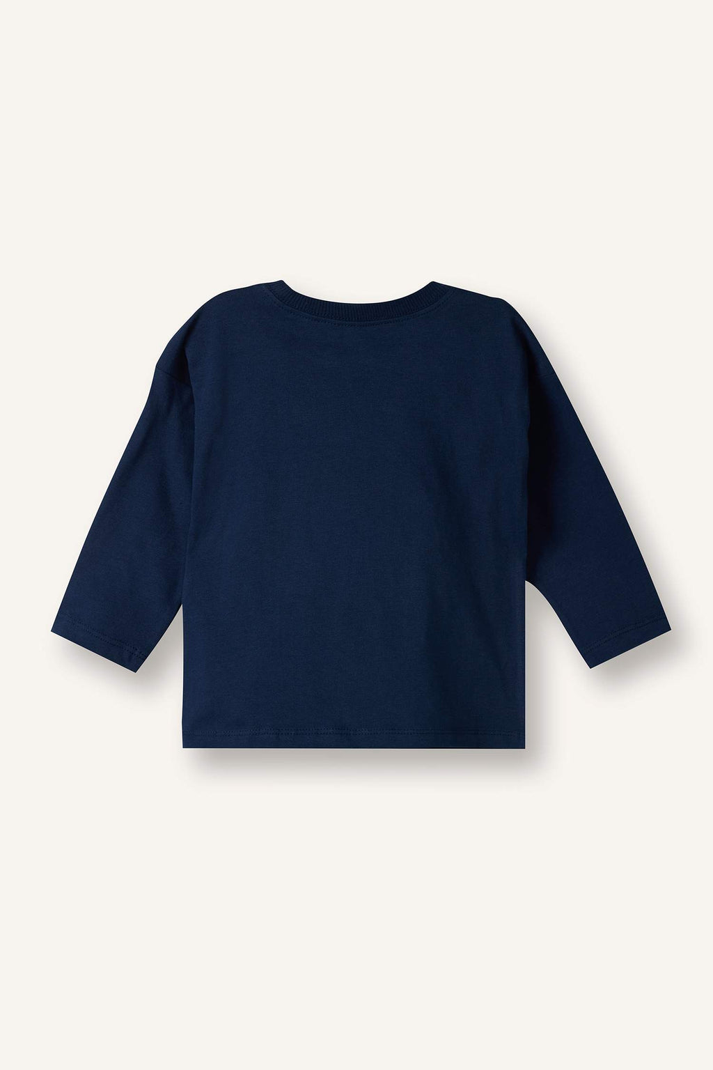 Oversize Printed 2-Pack Long-Sleeve T-Shirts For Baby Boys