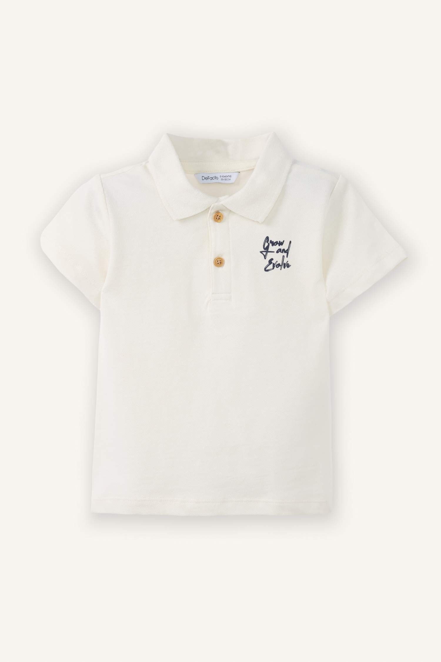 Oversize Printed Piqué T-Shirt For Baby Boys