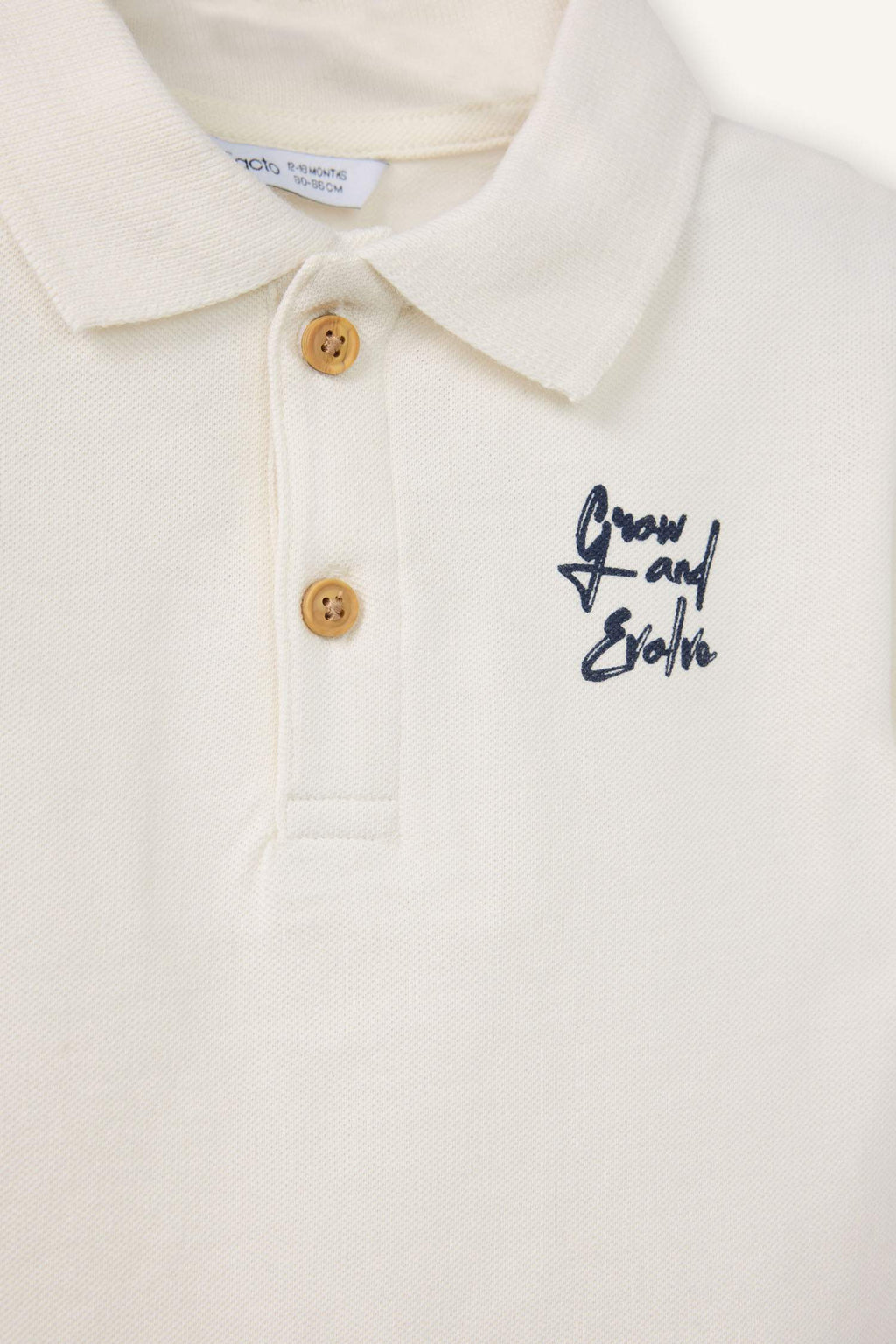 Oversize Printed Piqué T-Shirt For Baby Boys