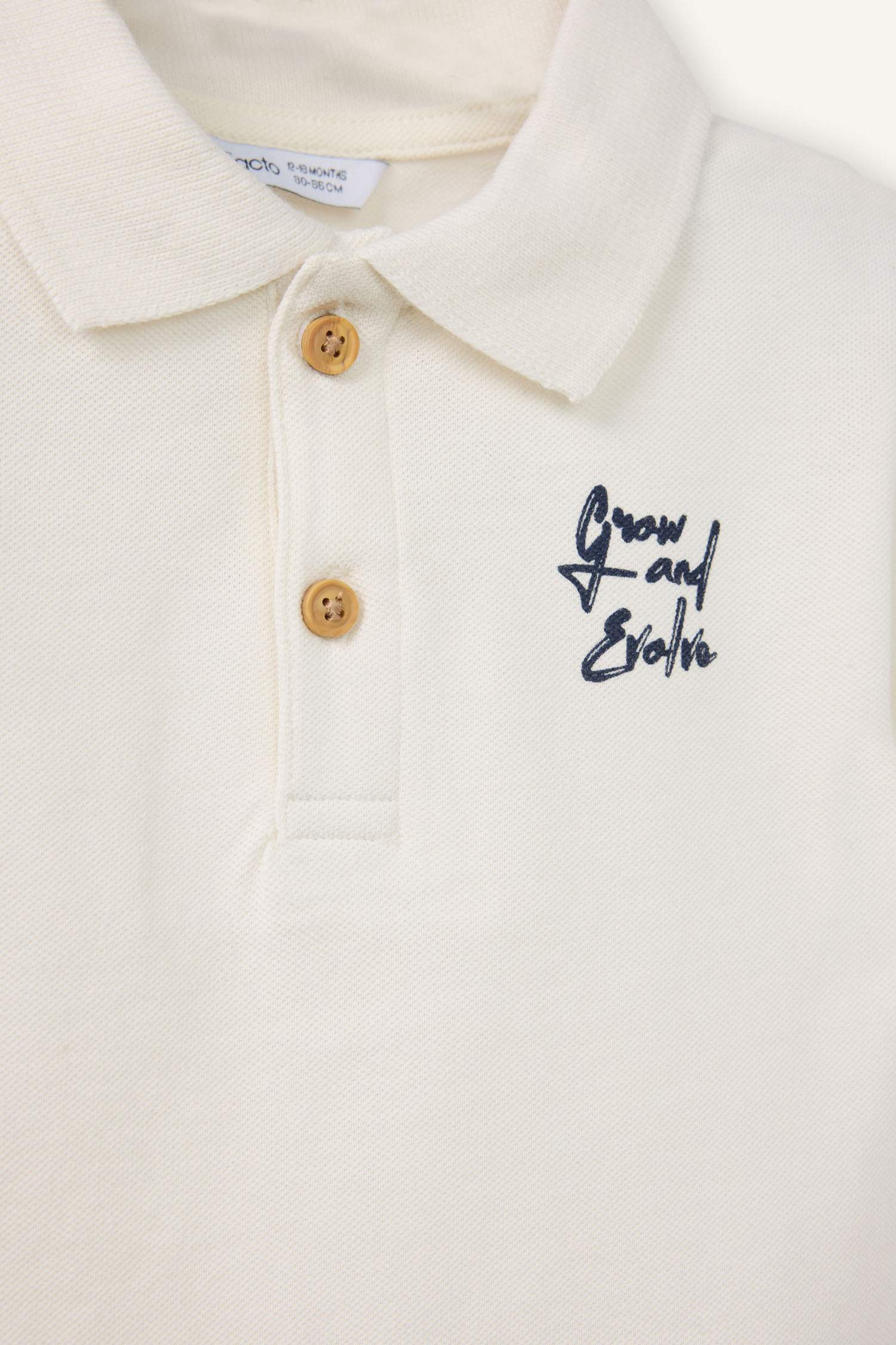 Oversize Printed Piqué T-Shirt For Baby Boys