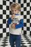 Oversize Loose Fit Crew Neck Printed Long Sleeve T-Shirt For Baby Boy