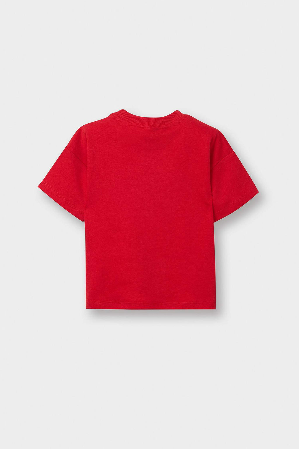 Crew Neck Printed Short-Sleeved T-Shirt For Baby Boys