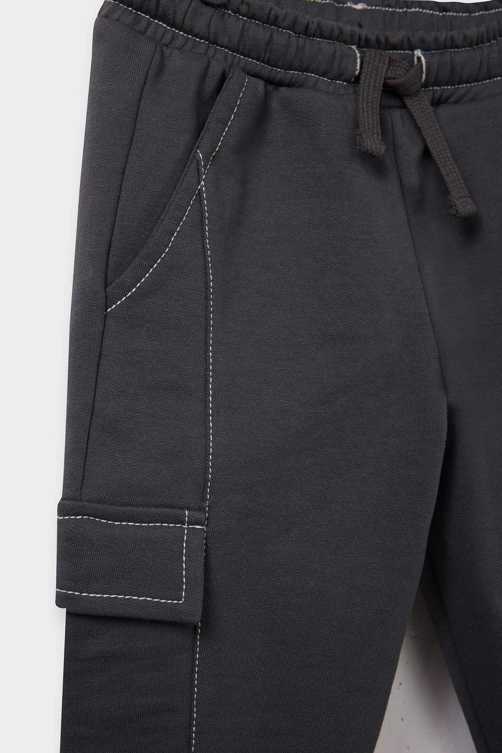 Loose Fit Sweatpants With Elastic Waistband For Baby Boys