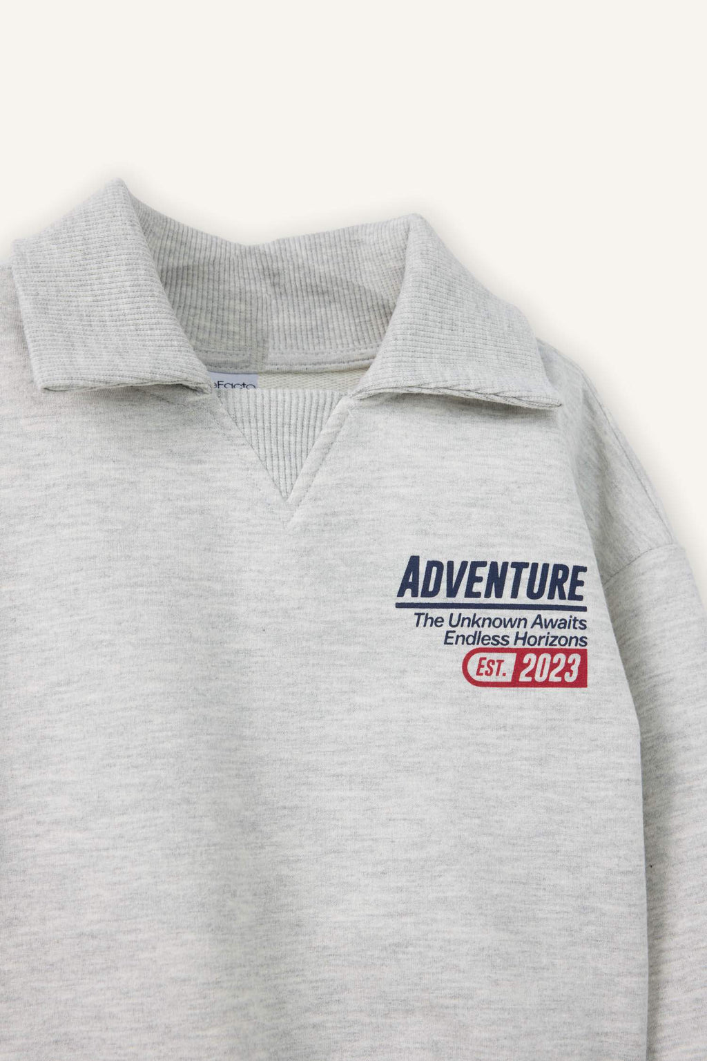 Slogan Print Sweatshirt Fabric 2-Piece Set For Baby Boys