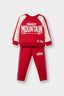 2-Piece Set Printed Sweatshirt And Sweatpants For Baby Boys