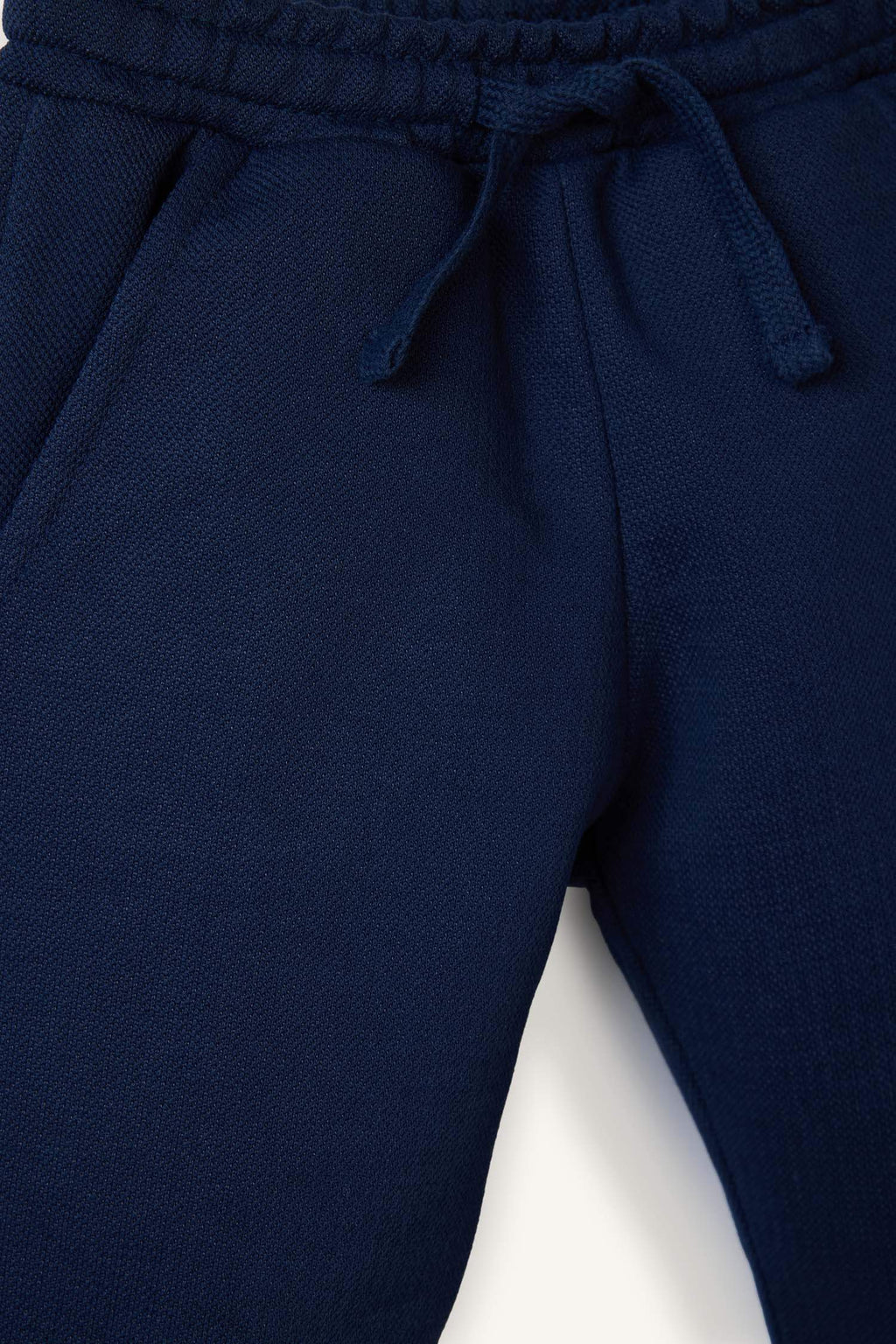 Elastic Waist Piqué Sweatpants For Baby Boys