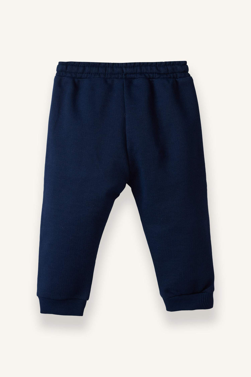 Elastic Waist Piqué Sweatpants For Baby Boys