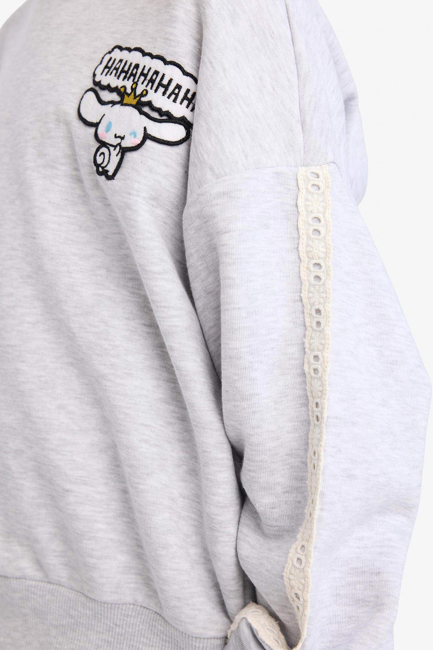 Hooded Printed Sweatshirt For Girls