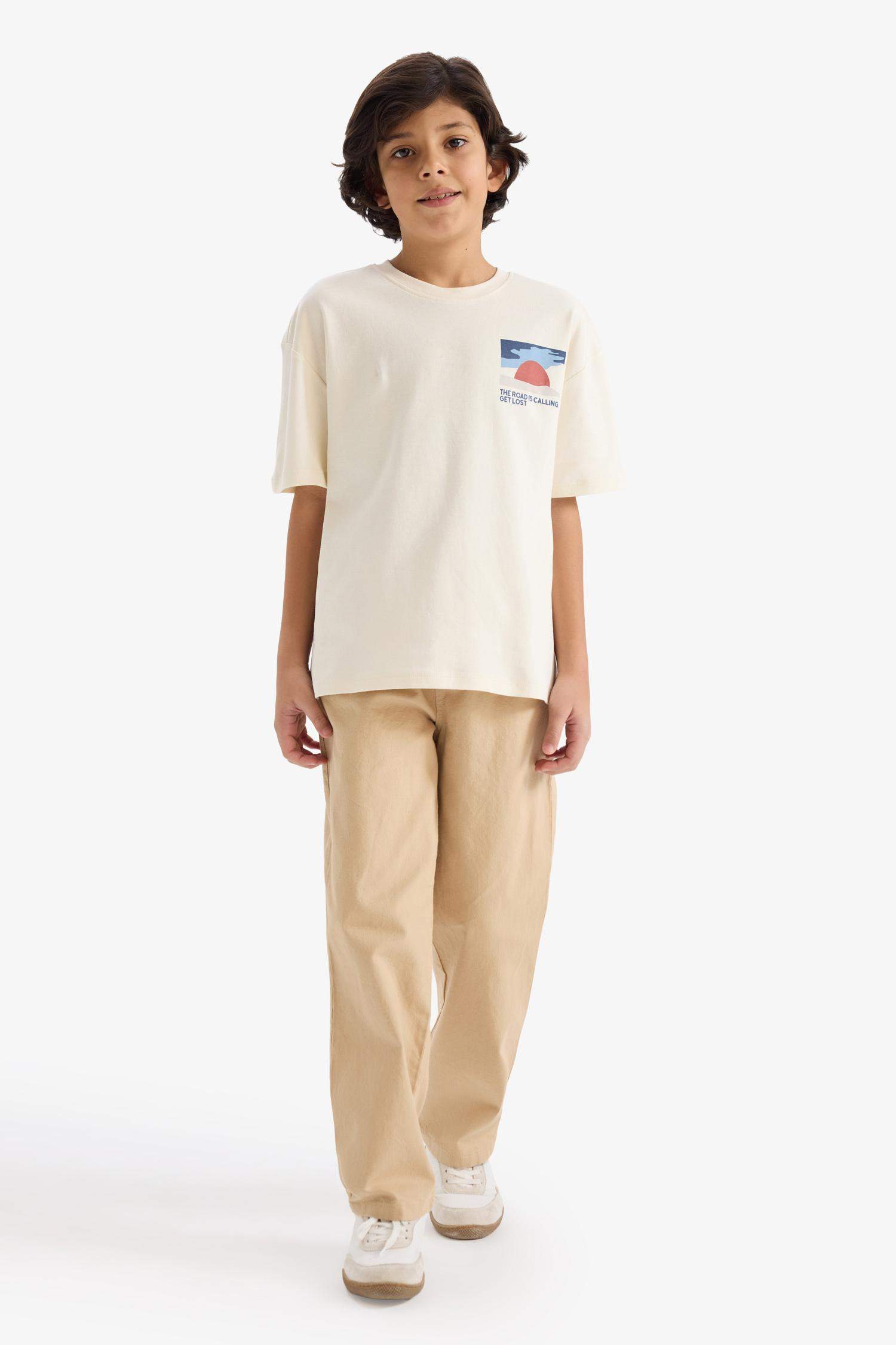 Oversize Printed T-Shirt For Boys