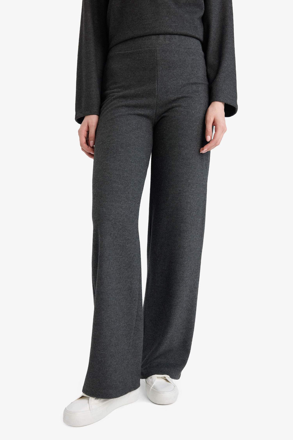 Wide Leg Thessaloniki Fabric Trousers