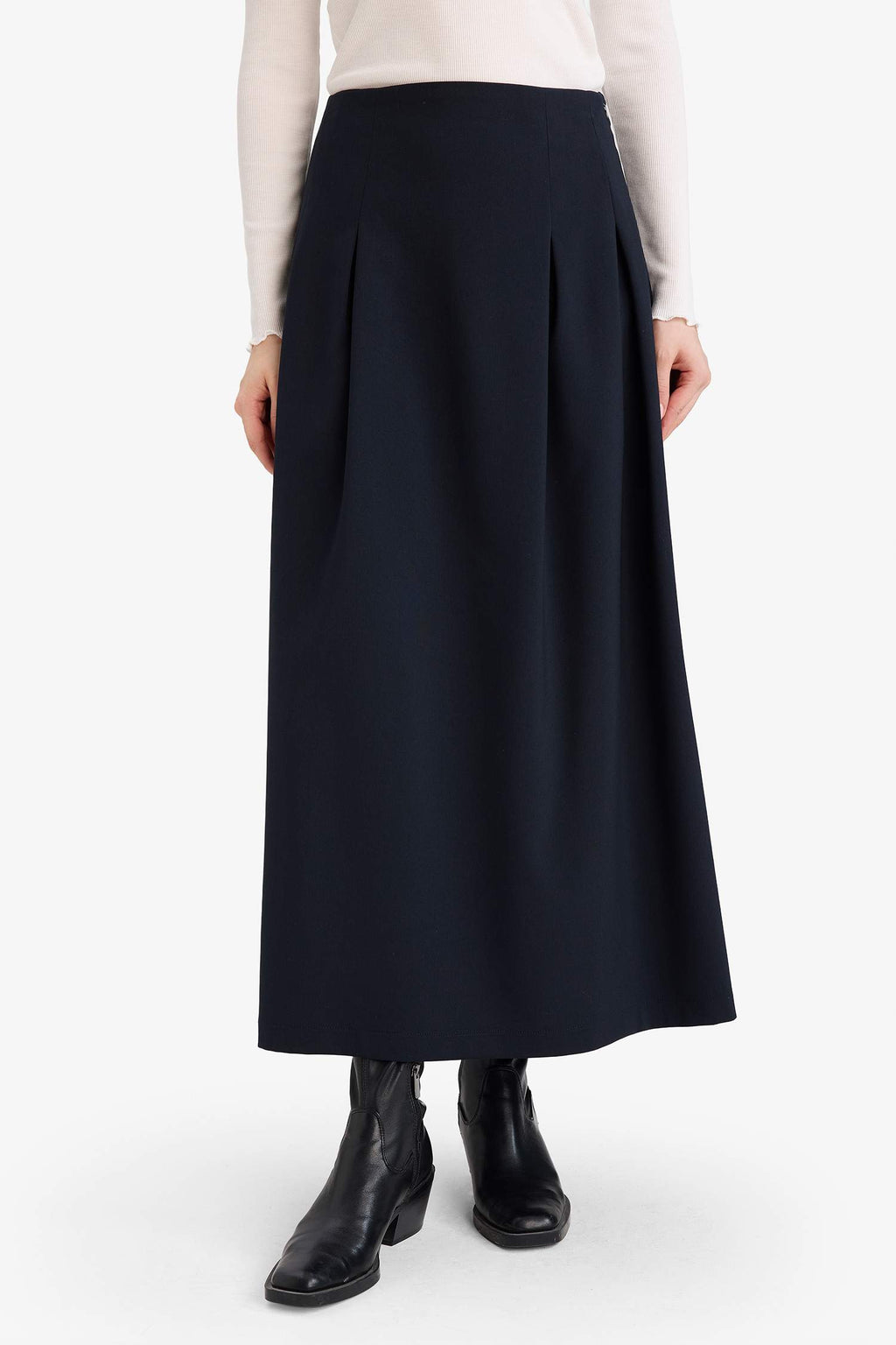 A-Line Maxi Skirt