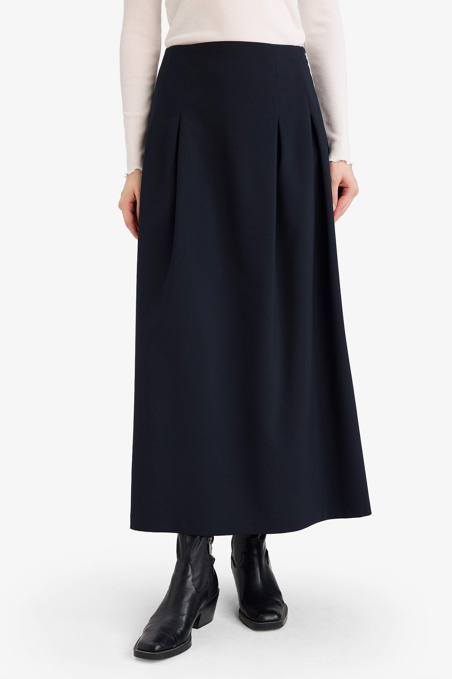 A-Line Maxi Skirt