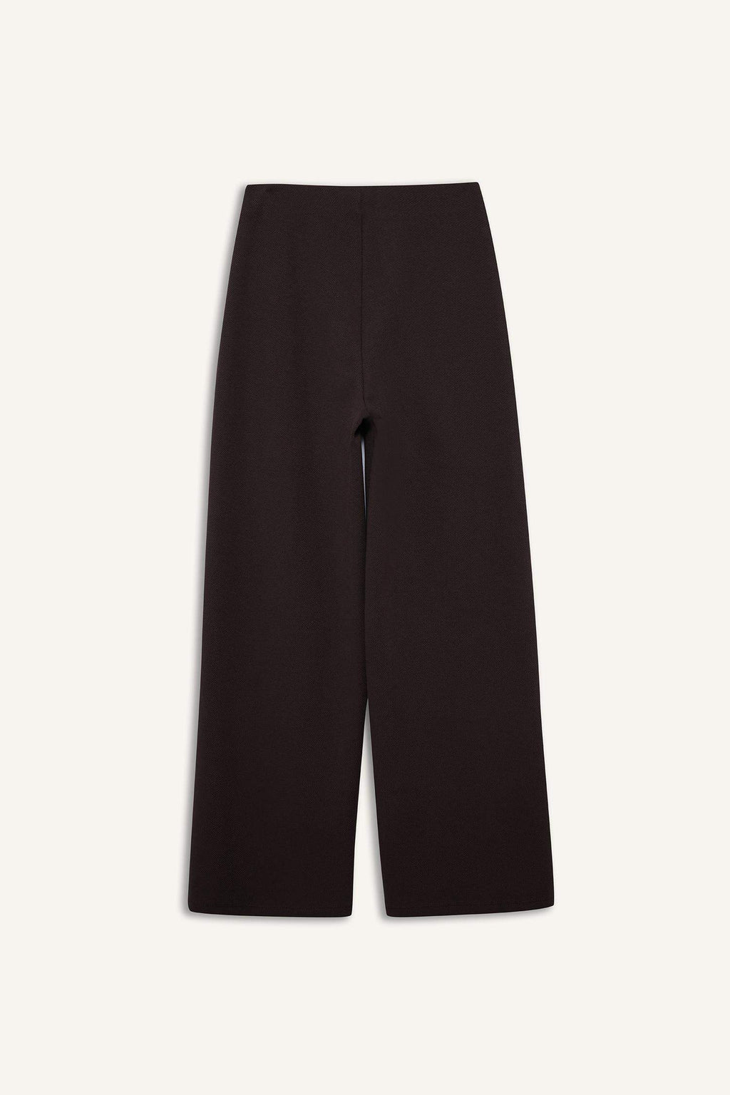 Straight Wide Leg Trousers