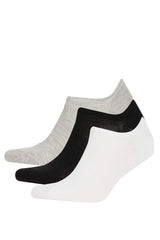 Men's Cotton 3 Pcs Sneaker Socks