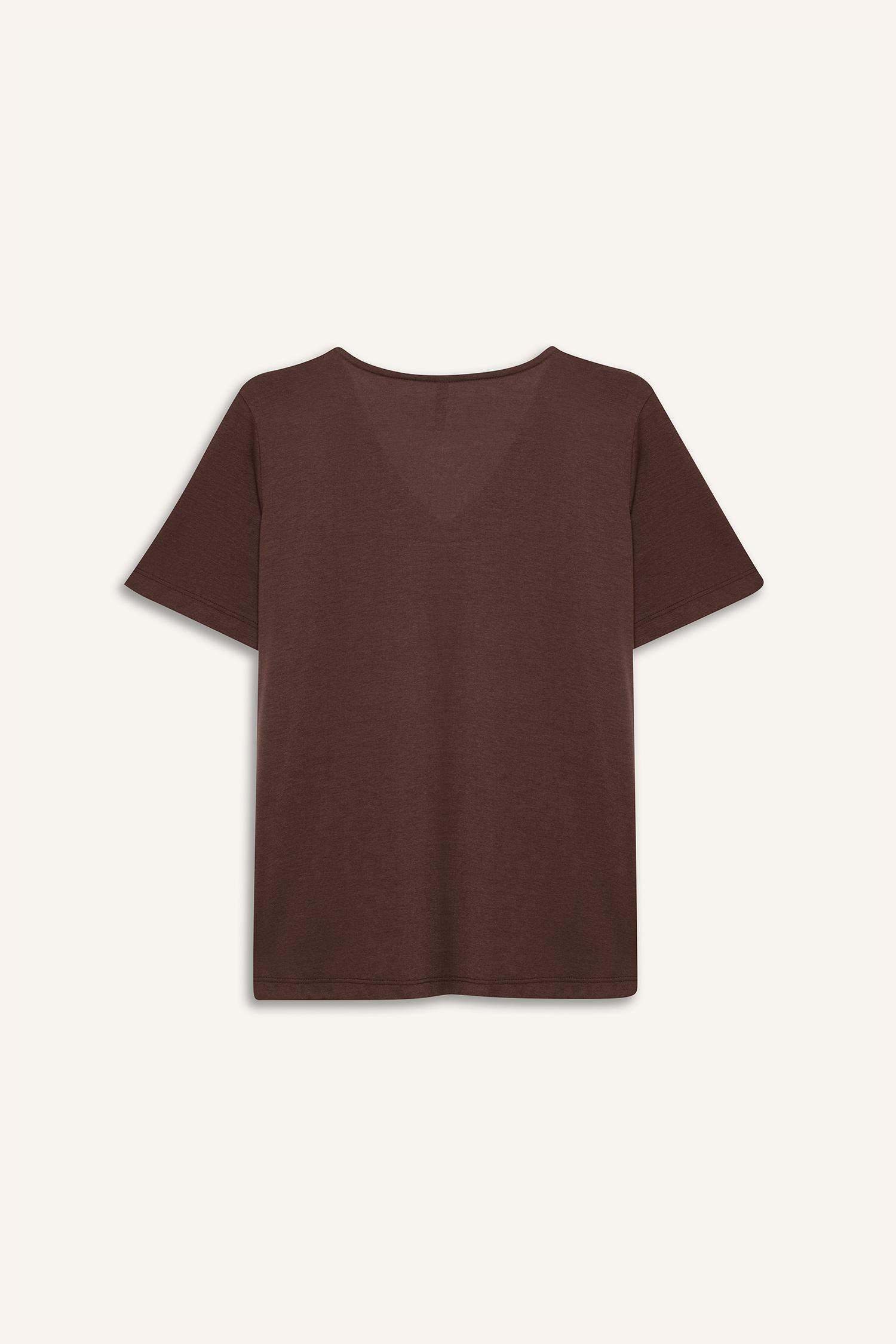 Regular Fit V-Neck Short Sleeve T-Shirt