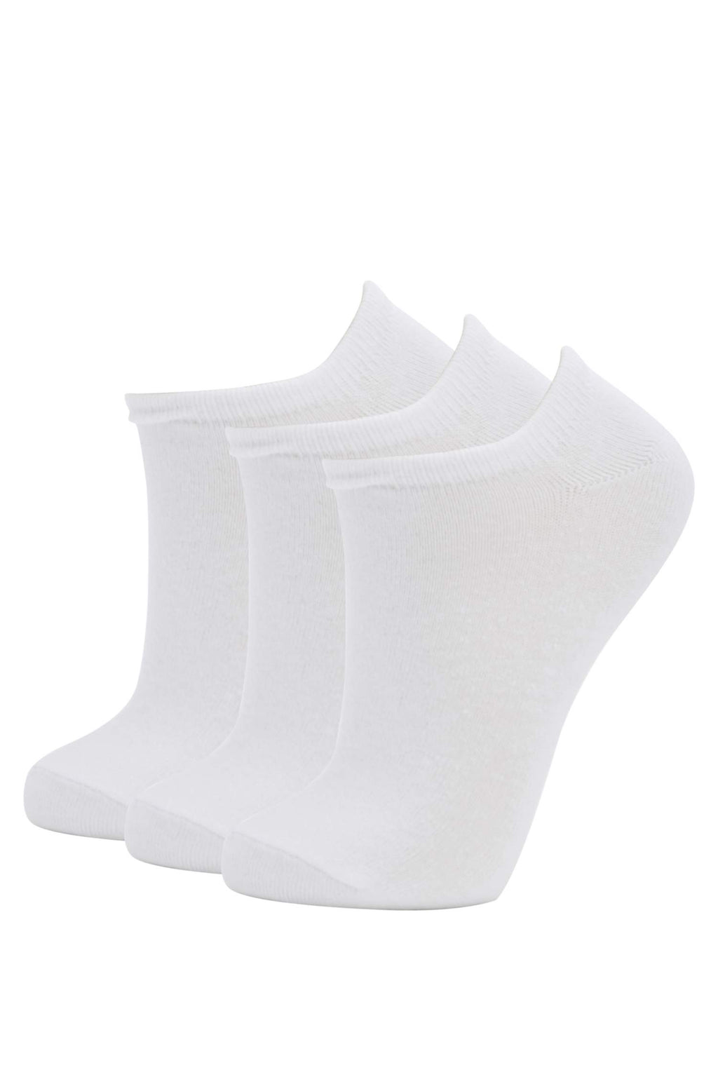 Women's Cotton 3 Pcs Sneaker Socks
