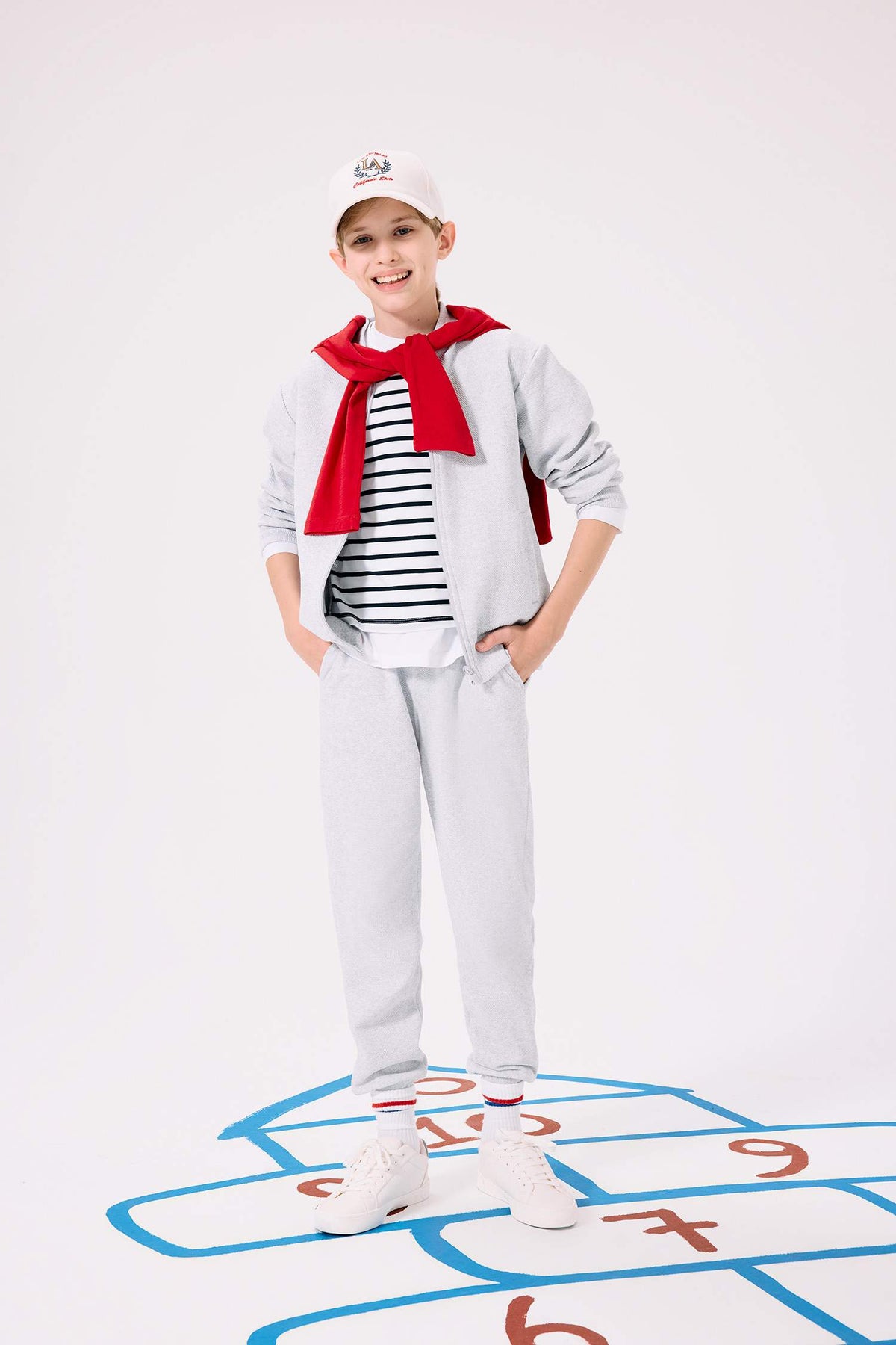 Boys Elastic Waist Jogger Sweatpants