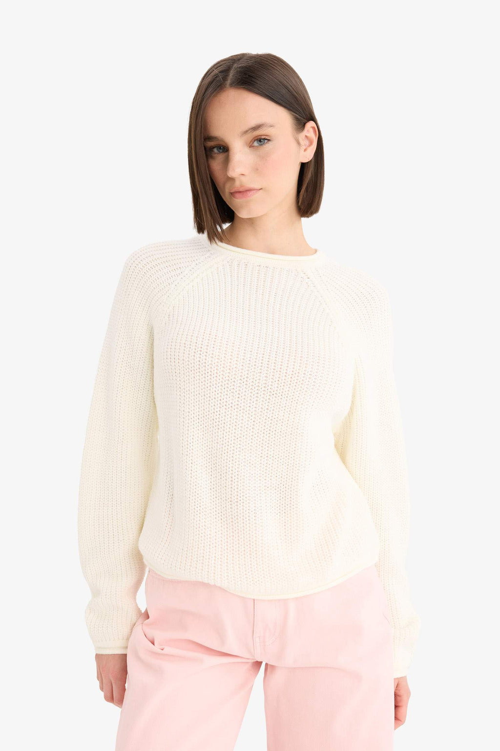 Regular Fit Crew Neck Knitwear Sweater