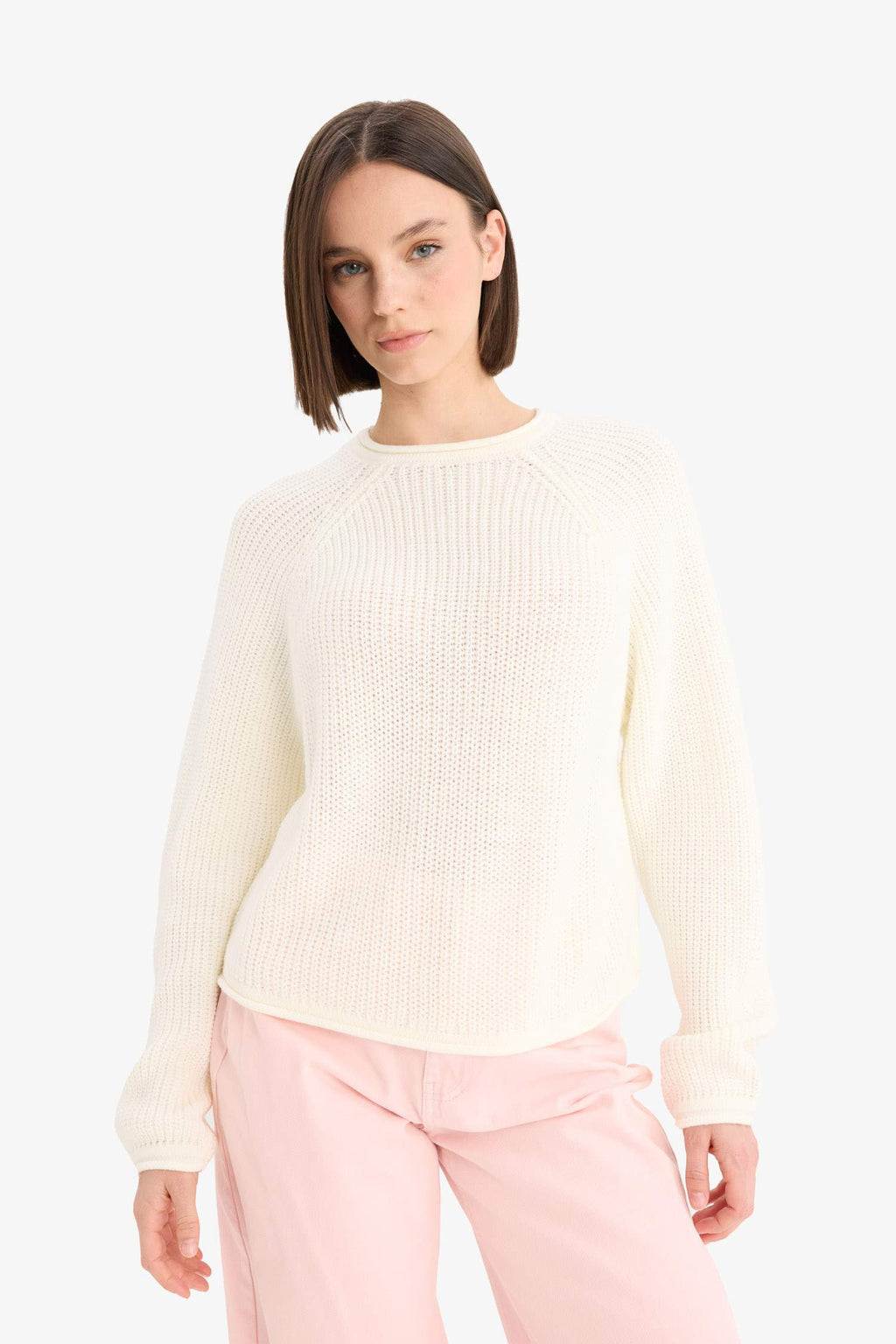 Regular Fit Crew Neck Knitwear Sweater