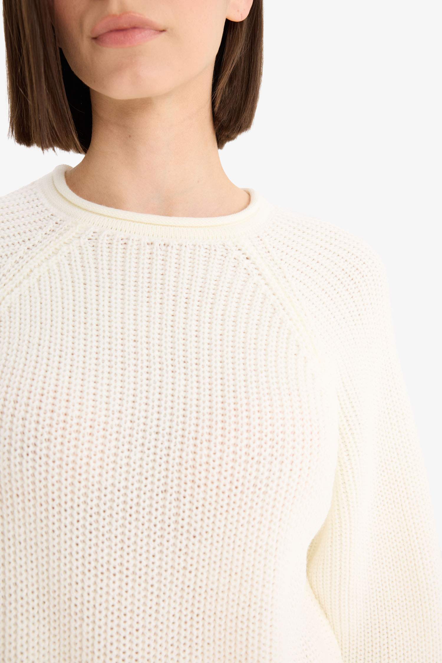 Regular Fit Crew Neck Knitwear Sweater
